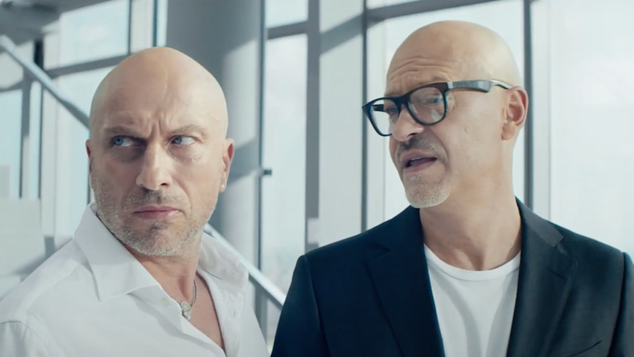 В новом ролике от BBDO Moscow и МТС Нагиев и Бондарчук рассуждают о плюсах «Защитника»
